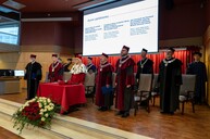 JM Rektor i Senat podczas uroczystego otwarcia
