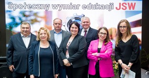 paneliści i prezesi, Prezes JSW, Wiceminister P.Pyzik, dr Katarzyna Olejko