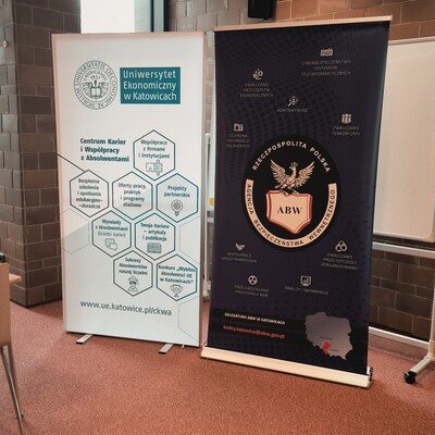 Spotkania na temat pracy w ABW i zdobywaniu praktyk w ramach „Gry o Karierę”