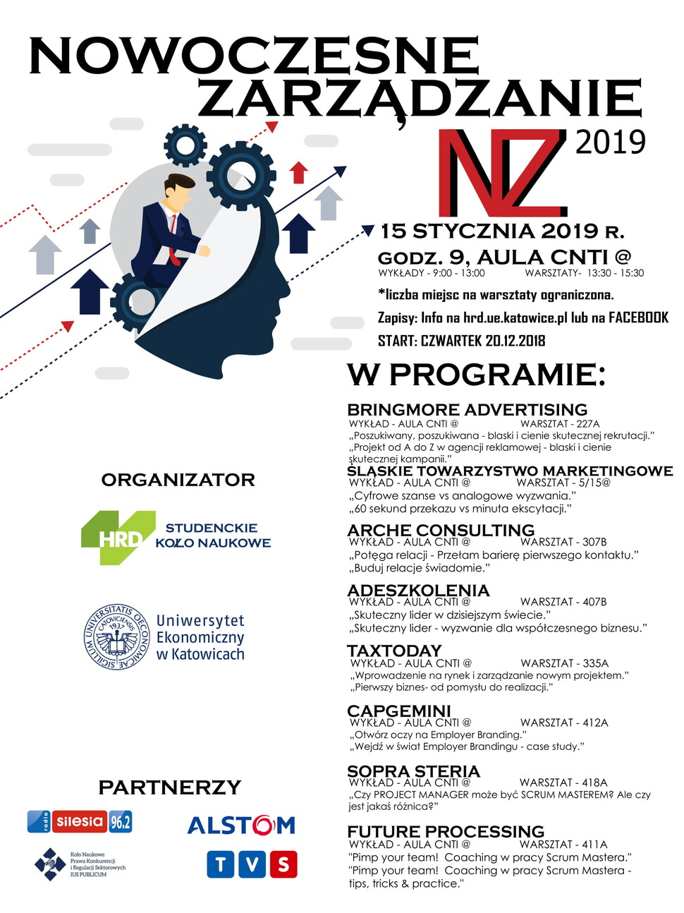 Konferencja Nowoczesne Zarządzanie 2019