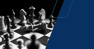 grafika ozdobna; szachownica i pionki do szachów