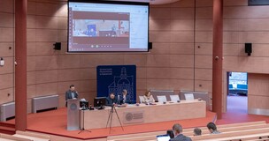 zdjęcie wykonane w Auli podczas trwania wydarzenia