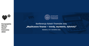 nazwa, tytuł i data konferencji / logo UE Katowice oraz EMNK 24