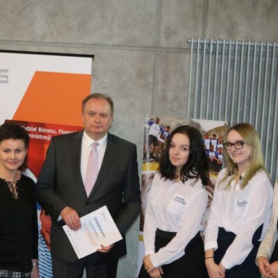 Relacja z finału  Regionalnego Konkurs Wiedzy Ekonomicznej - Start do własnego biznesu