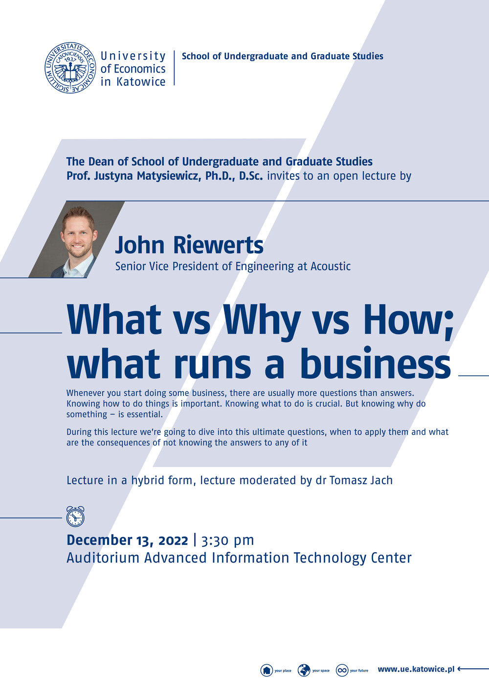 poster about the meeting