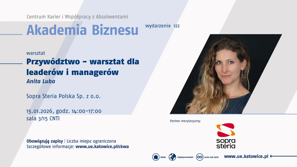 Warsztat pt. „Przywództwo - warsztat dla leaderów i managerów”
