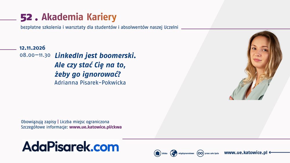 plakat promujący wydarzenie