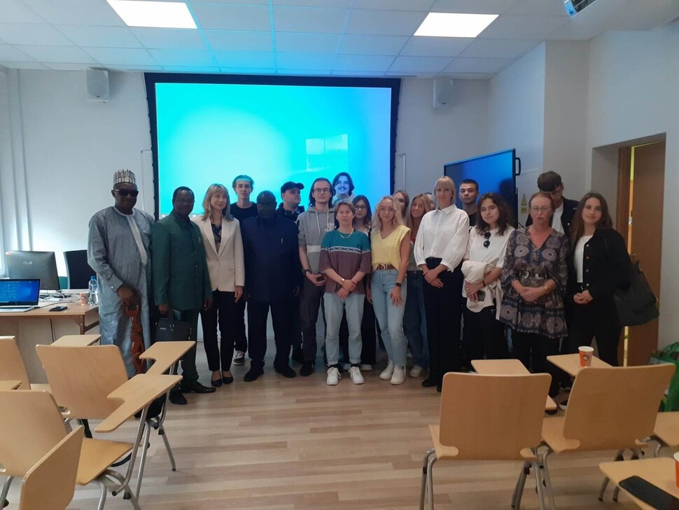 representatives of Nasarawa State University and our students