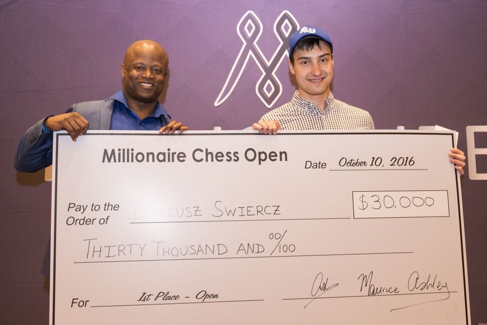 Nasz absolwent wygrywa Millionaire Chess w USA