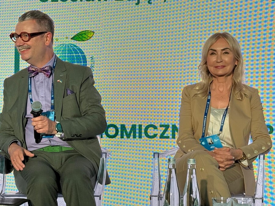 zdjęcie wykonane podczas wydarzenia z udziałem JM Rektor 