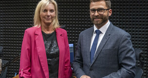 dr Anna Skórska oraz Marek Kiczka