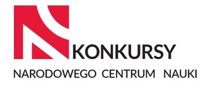 Obrazek przedstawia logo Narodowego Centrum Nauki z dopiskiem konkursy. Logo składa się z kombinacji trzech pierwszych liter w kolorze czerwonym.