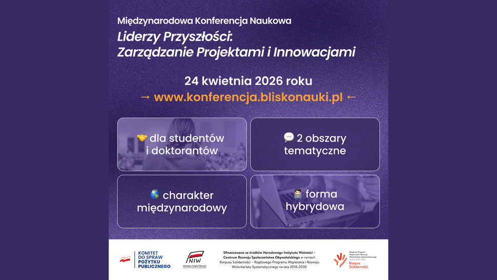 grafika promująca konfrencję