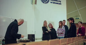 studenci podczas zajęć