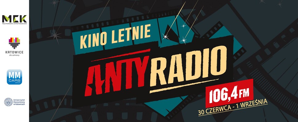 plakat Kino Letnie Antyradia