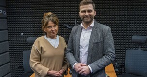 dr Jolanta Gałuszka z Markiem Kiczką