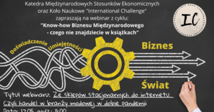 Obrazek przedstawia webinarium