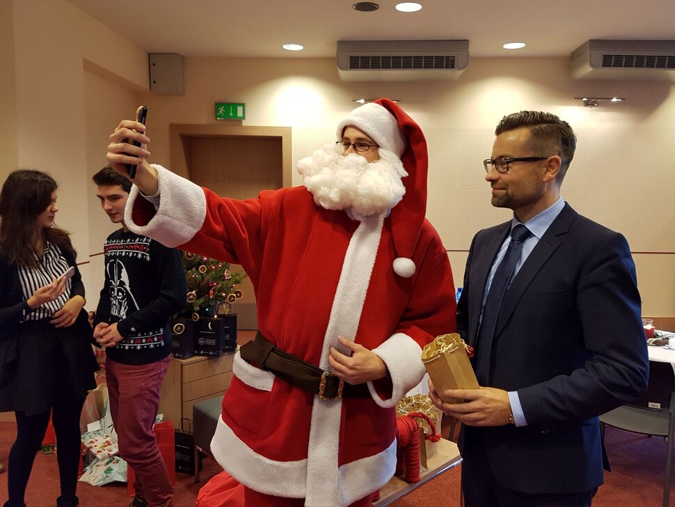 Spotkanie świąteczne dla studentów zagranicznych
