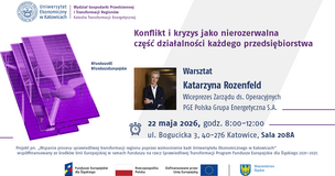 grafika promująca wydarzenie, treść w newsie
