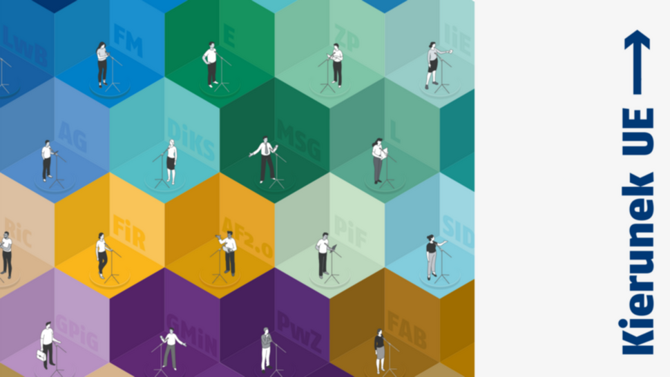 grafika promująca kampanię "Kierunek UE"