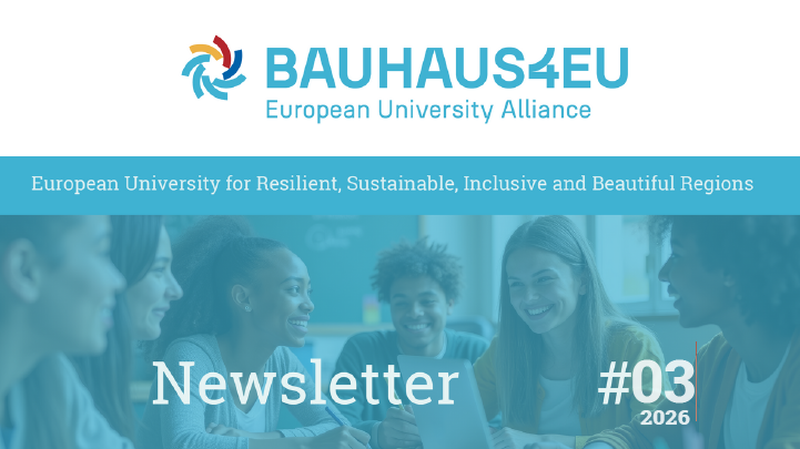 Grafika ilustrująca BAUHAUS4EU Alliance