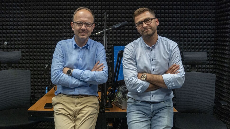 dr Gabryś oraz Marek Kiczka