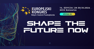 grafika promująca 14. Europejski Kongres Małych i Średnich Przedsiębiorstw