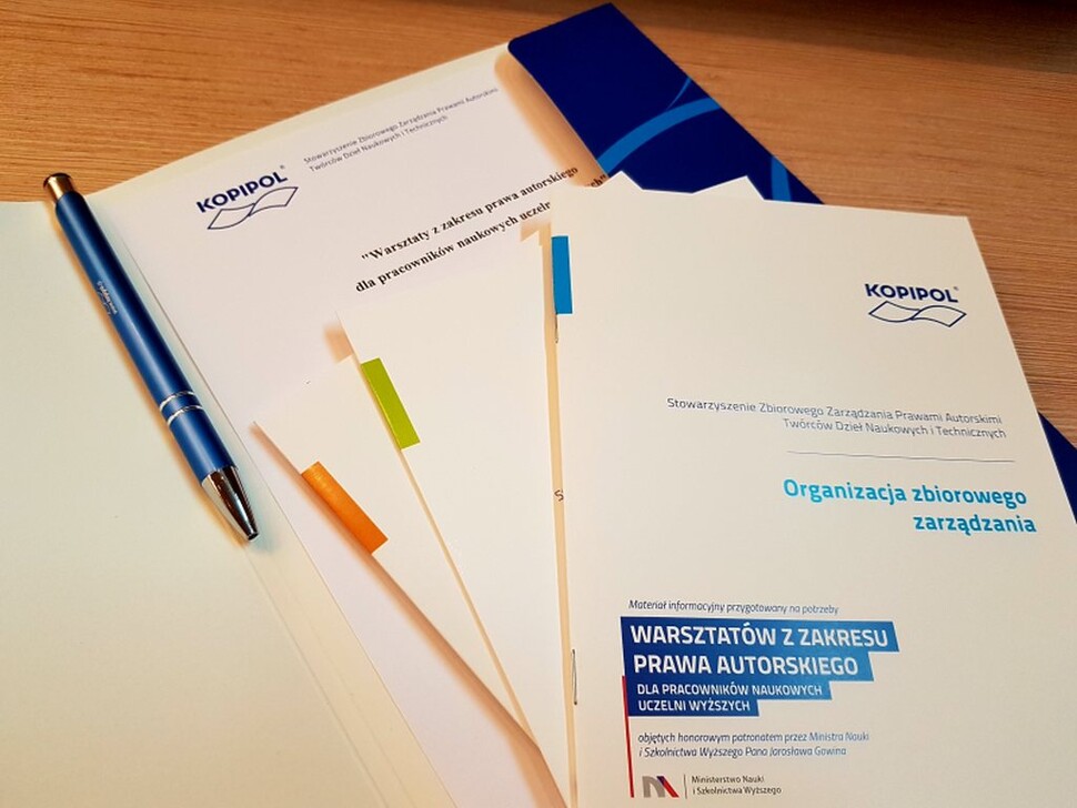 Warsztaty z prawa autorskiego dla pracowników naukowych