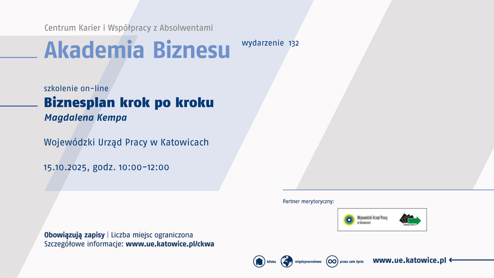 Szkolenie on-line "Biznesplan krok po kroku"
