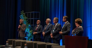 photo from congress with Vice-Rector prof. Sławomir Smyczek