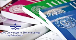 książki i logo wydawnictwa
