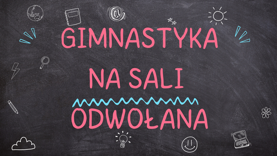 zajęcia z gimnastyki odwołane w piątek 16.10.2026