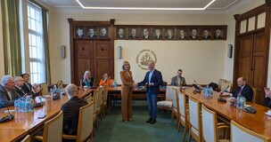 prof. Olszak oraz prof. Dyduch