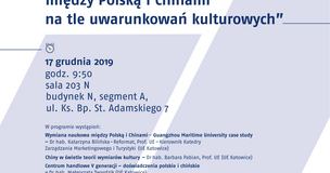 Otwarte seminarium naukowe nt. relacji między Polską i Chinami