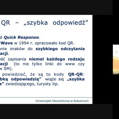 zrzut ekranu z konferencji 