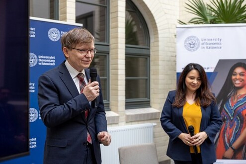 Vice-Rector for Science and Academic Staff Development Prof. Maciej Nowak, Ph.D.