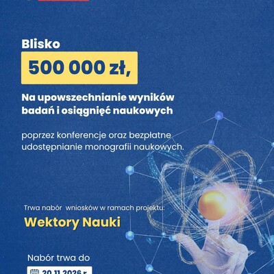 plakat informujący o programie 
