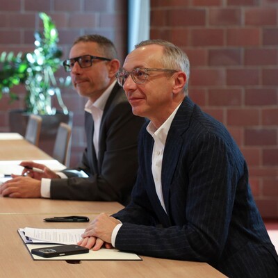zdjęcie wykonane podczas wizyty oceniającej proces odnowienia wyróżnienia HR Excellence in Research (HRS4R)