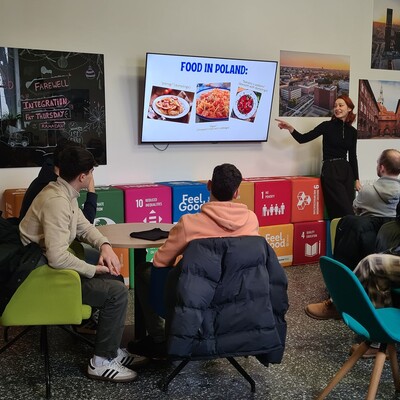 Studenci podczas Tygodnia Integracyjnego