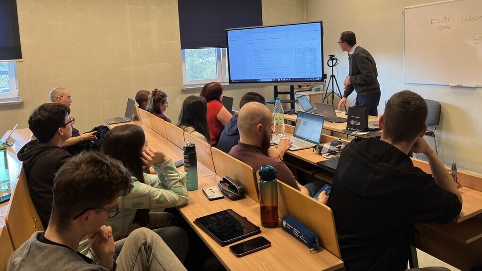 zdjęcie wykonane podczas zajęć