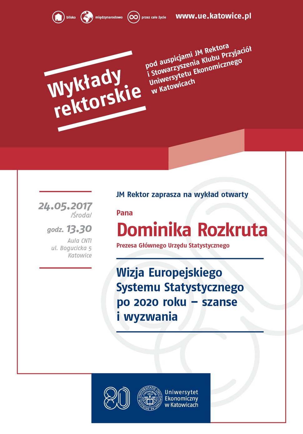 Zapraszamy na wykład rektorski