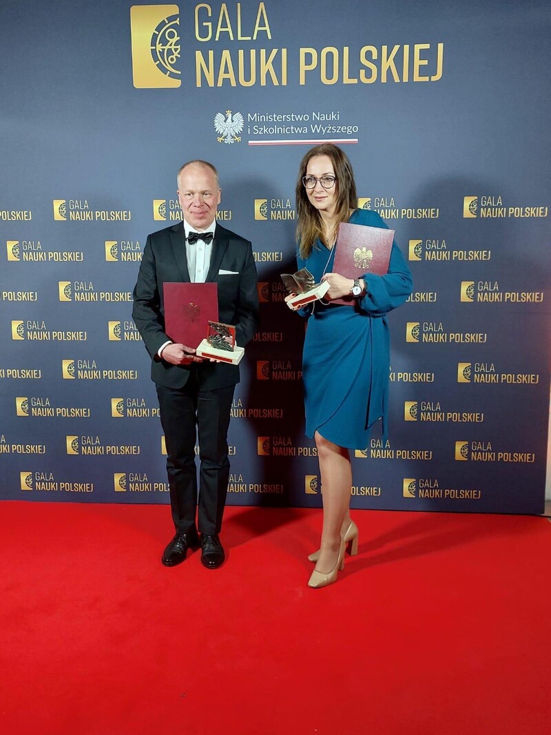 prof. dr hab. Wojciech Dyduch oraz dr Katarzyna Olejko