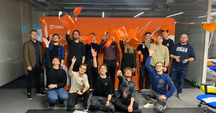 Zdjęcie uczestników po skończonym stażu