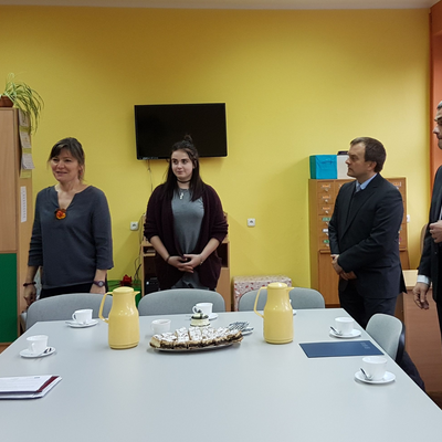 Podpisanie umowy z ZSO w Żorach