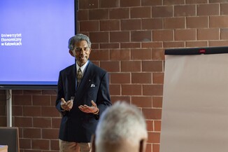 Jay Kandampully, Ph.D.  at first day of symposium