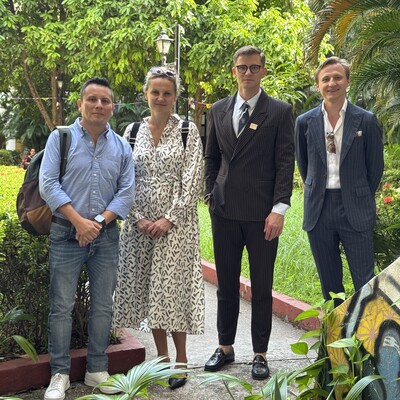 zdjęcie wykonane podczas wizyty kadru UE w Kolumbii