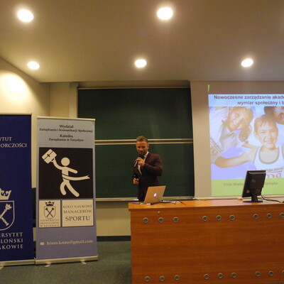 Koło Naukowe Ekonomia Sportu na konferencji