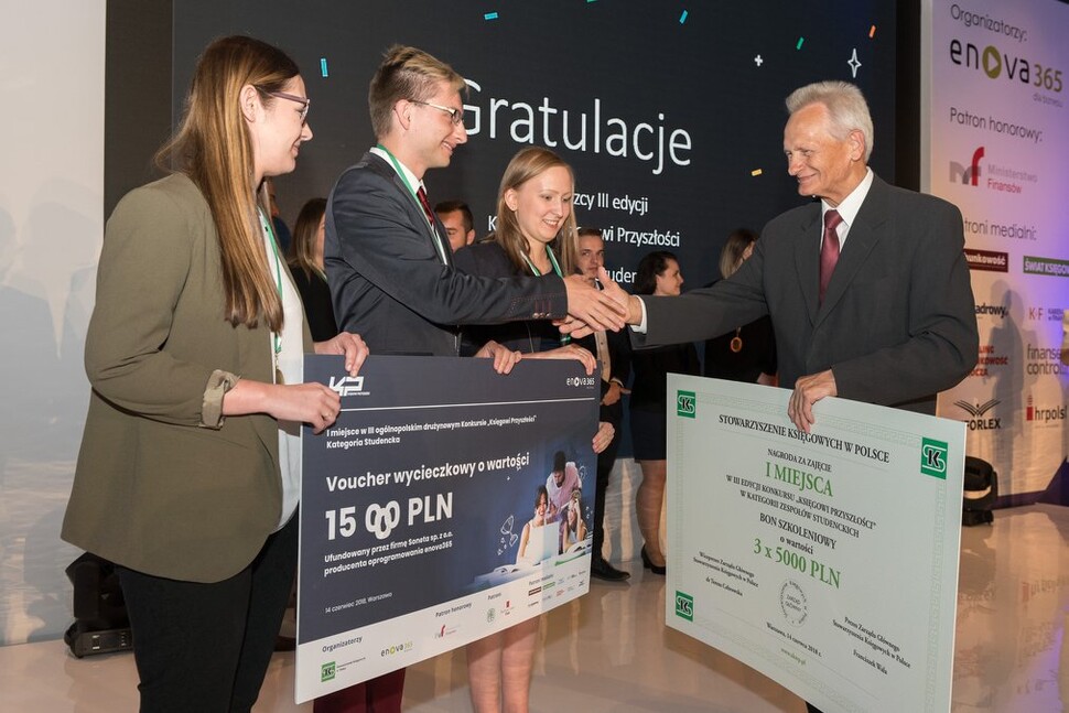 Studenci UE Katowice zwycięzcami konkursu księgowości