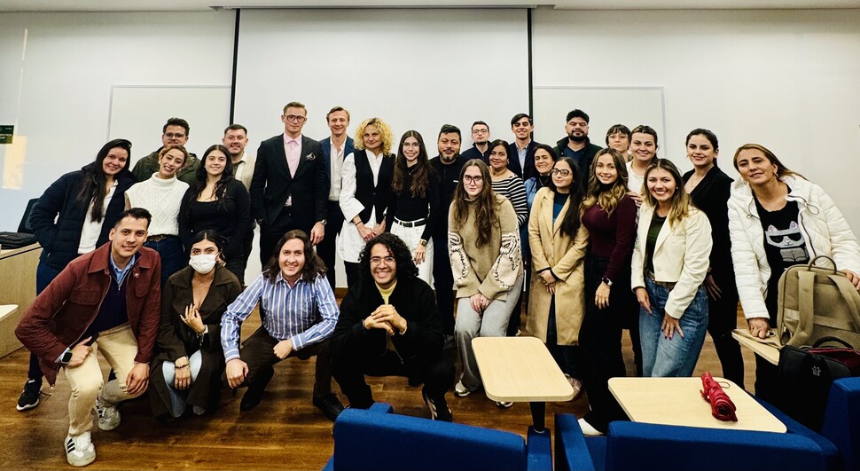 zdjęcie wykonane podczas wizyty kadru UE w Kolumbii