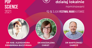 Głosuj na naszego naukowca - trwa plebiscyt Pop Science, źródło: slaskifestiwalnauki.pl